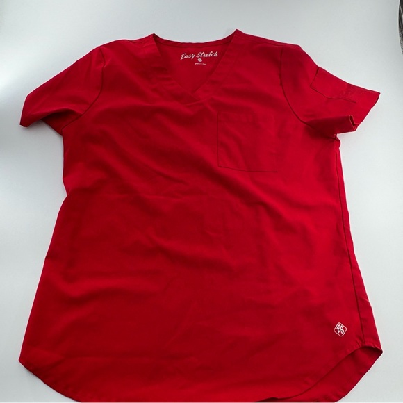 Easy Stretch Red Scrub Set - Picture 4 of 8